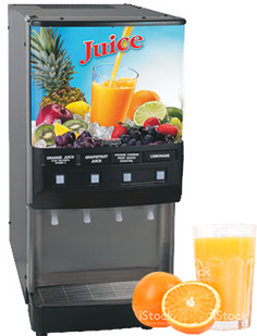 Juice dispensing machine